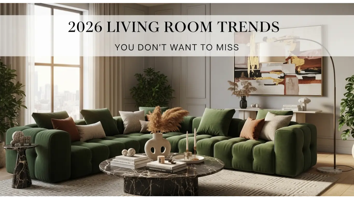 2026 Living Room Trends You Don’t Want to Miss