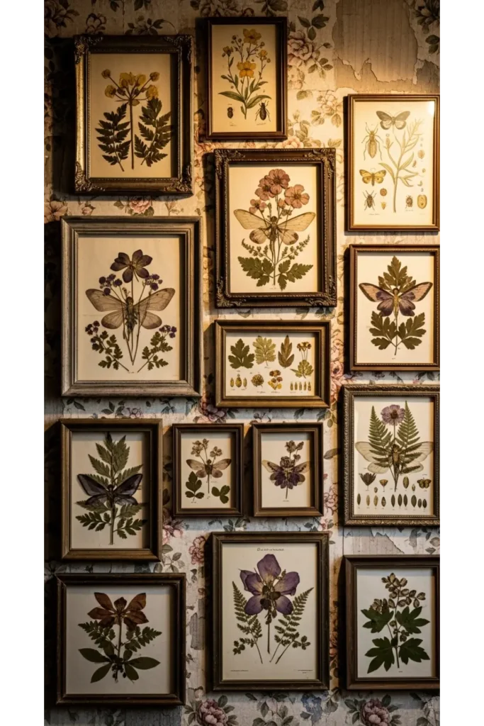 10 Victorian Fairycore Decor Hacks That Make Your Home Feel Like a Storybook! 7 Botanical Art and Pressed Flowers