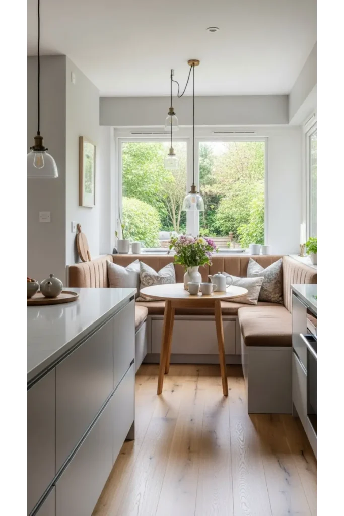 16 Modern Kitchen Styling Methods You’ll Love 12 Built-In Seating Areas