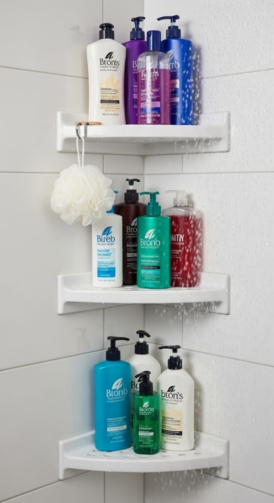 Genius Small Bathroom Storage Solutions You Must See! 12 Corner Shelves That Use Awkward Angles