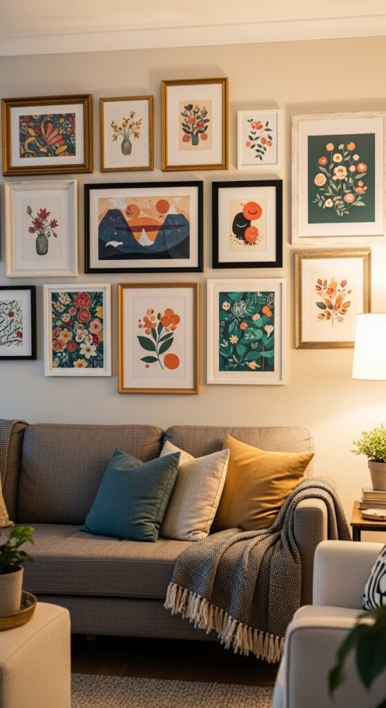 Creative Gallery Wall