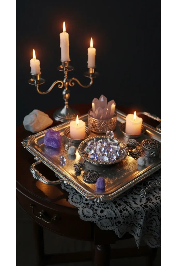 10 Victorian Fairycore Decor Hacks That Make Your Home Feel Like a Storybook! 10 Decorative Trays for Collected Objects