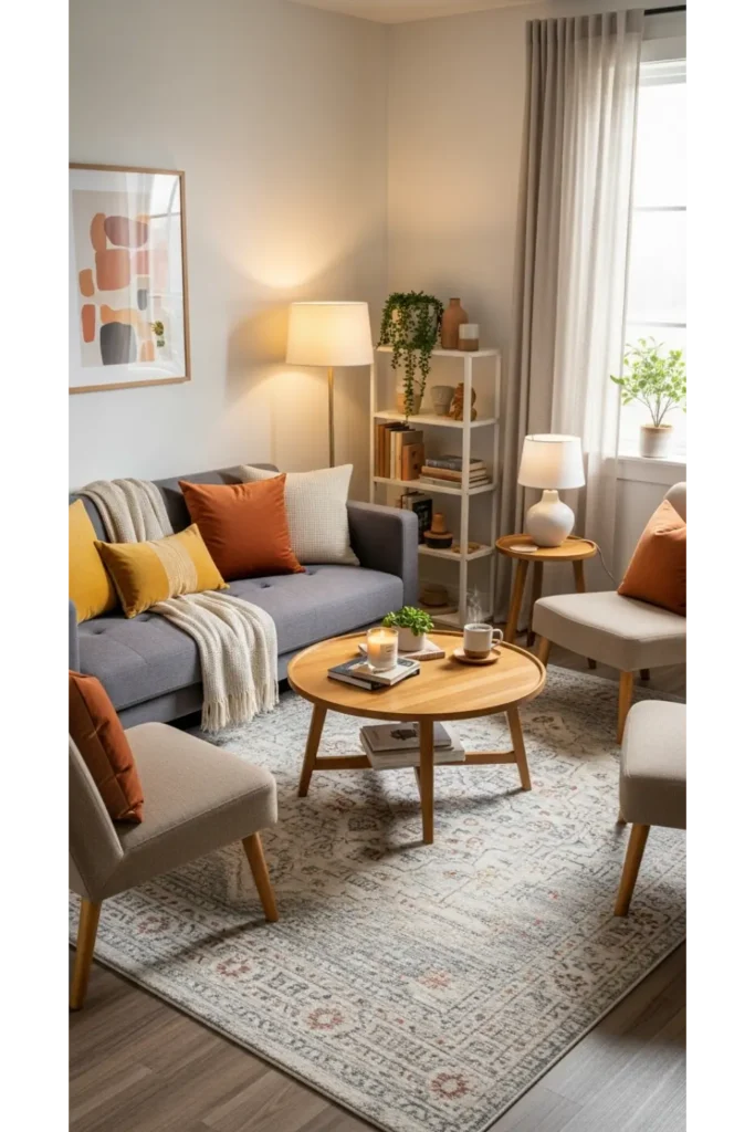 Defined Zones with Rugs