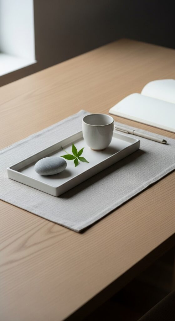 22 Organic Modern Office Decor Styling with Natural Touch 5 Desk Styling That Feels Clean Yet Warm