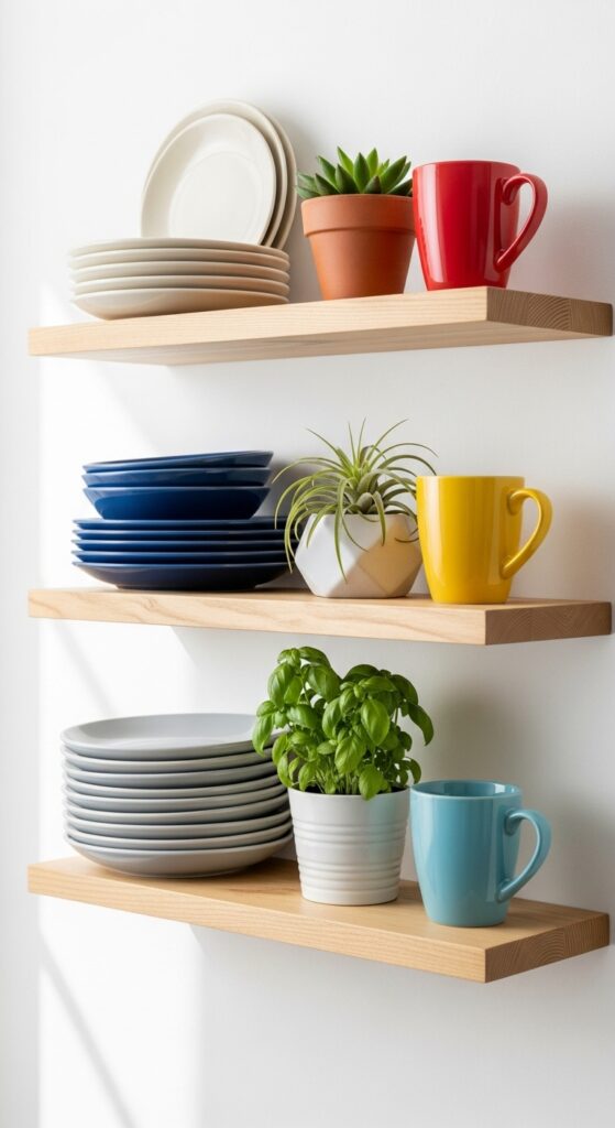 23 Bohemian Kitchen Decor Modern Twist Secrets 10 Floating Shelves for Display and Storage