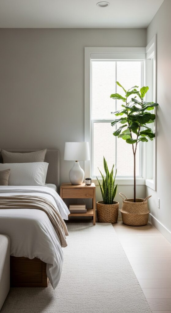 Green Elements That Calm the Space
