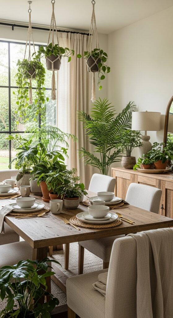 Indoor Plants as Living Design Elements