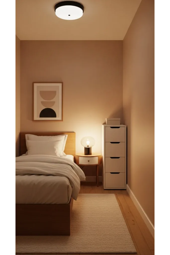 11 Gorgeous Mocha Tones for a Cozy Bedroom Retreat 7 Light Mocha for Small Bedrooms