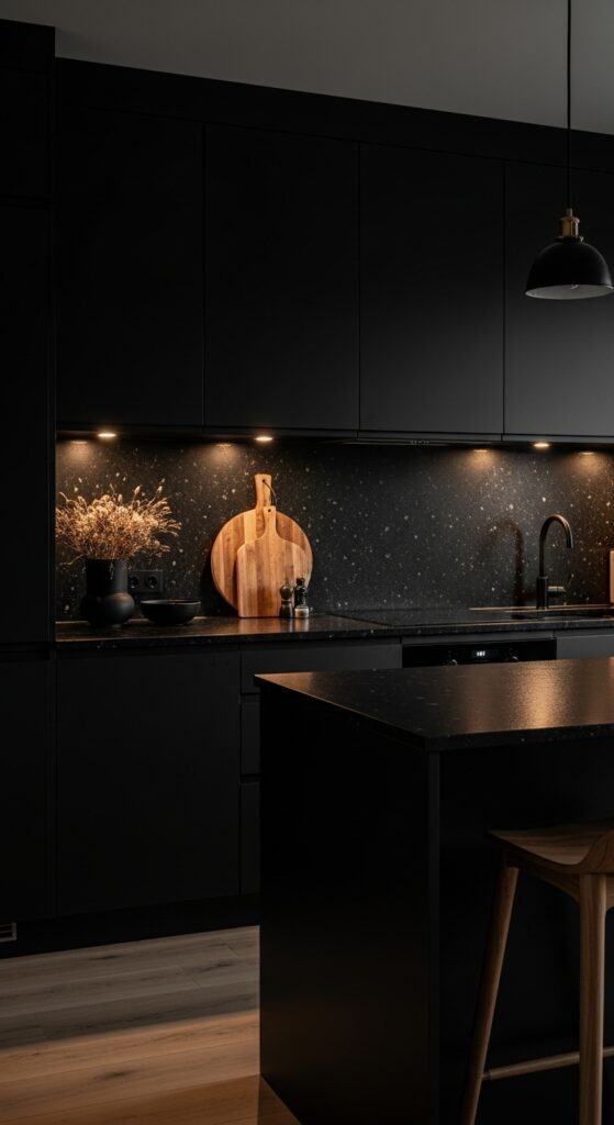 20 Moody Kitchen Decor Ideas You Won’t Stop Scrolling 15 Matte Finishes for Subtle Drama