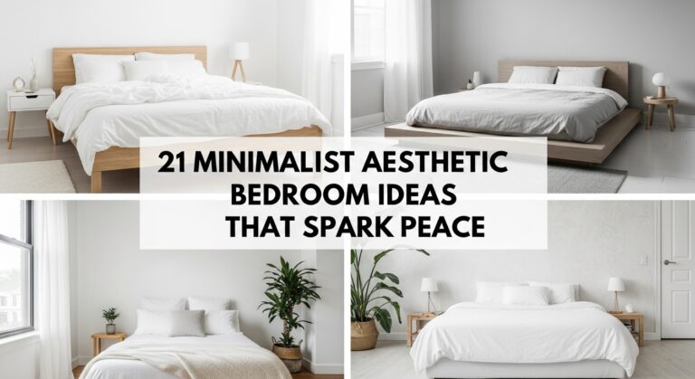 Minimalist Aesthetic Bedroom Ideas