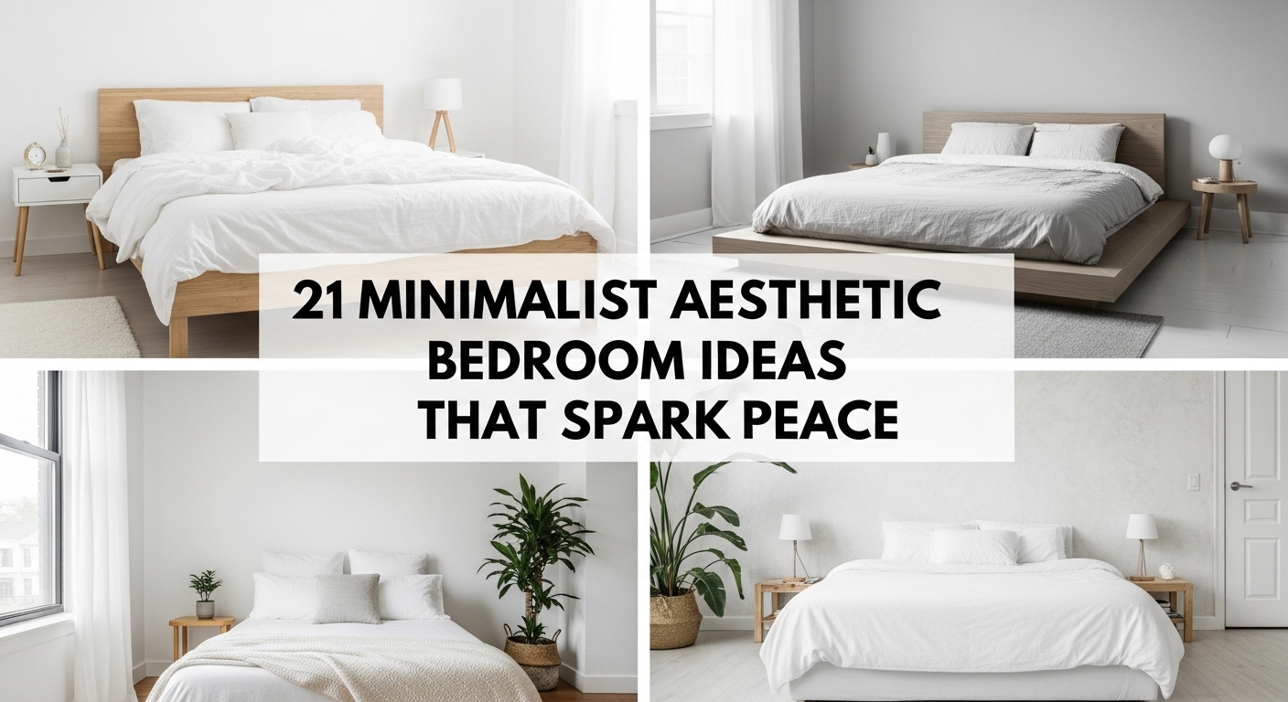 Minimalist Aesthetic Bedroom Ideas