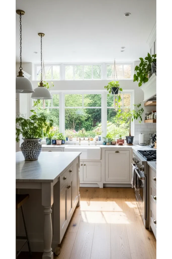 Nature Indoors Crafting Biophilic Bliss in Kitchens