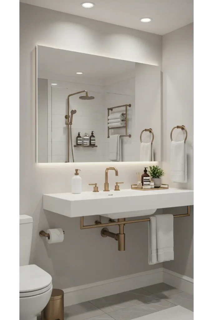 5 Affordable Ways to Make Your Bathroom Feel More Luxurious 4 Refresh the Space with Updated Hardware