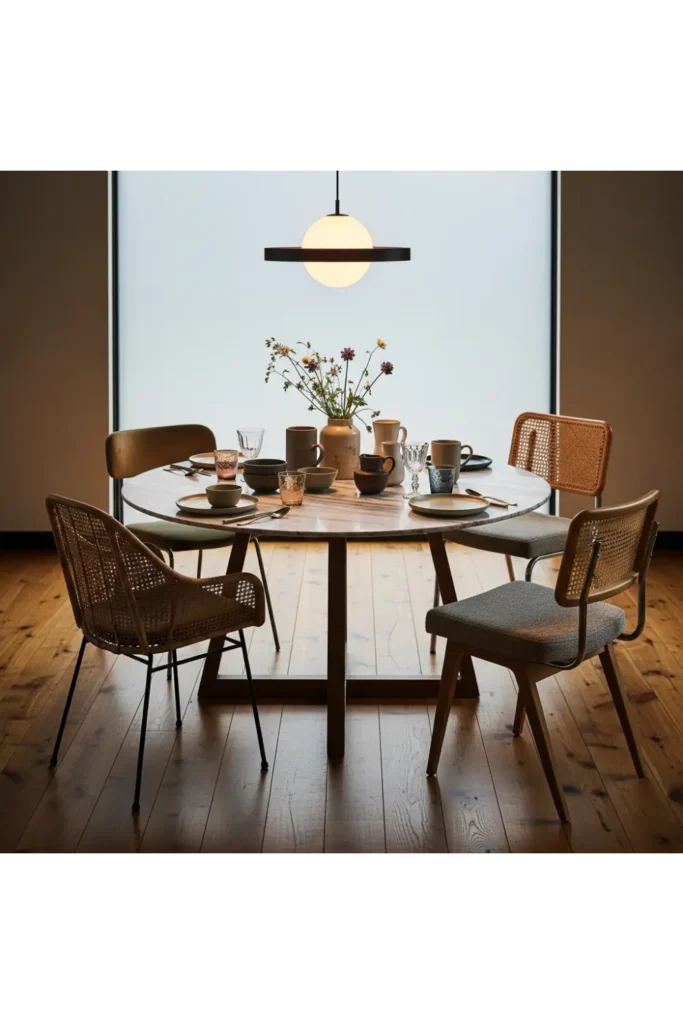 Round Dining Table Sets: The Centerpiece of Conversation