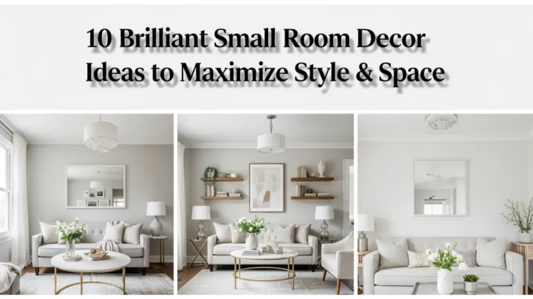 Small Living Room Decor Ideas