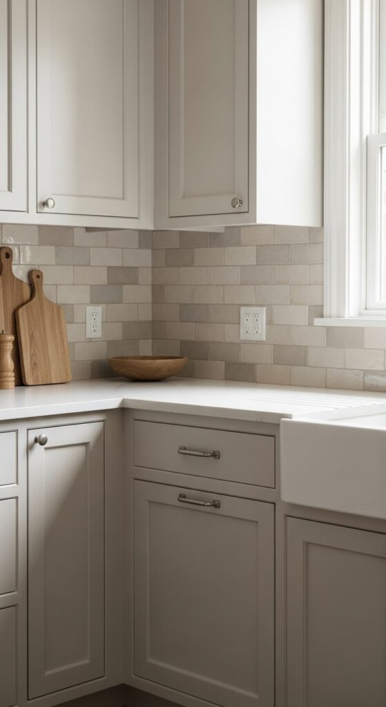  Textured Backsplashes That Add Quiet Depth