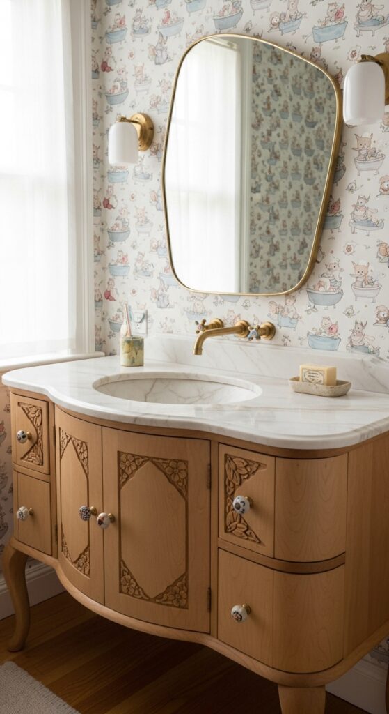 Vanity Designs That Look Collected Over Time