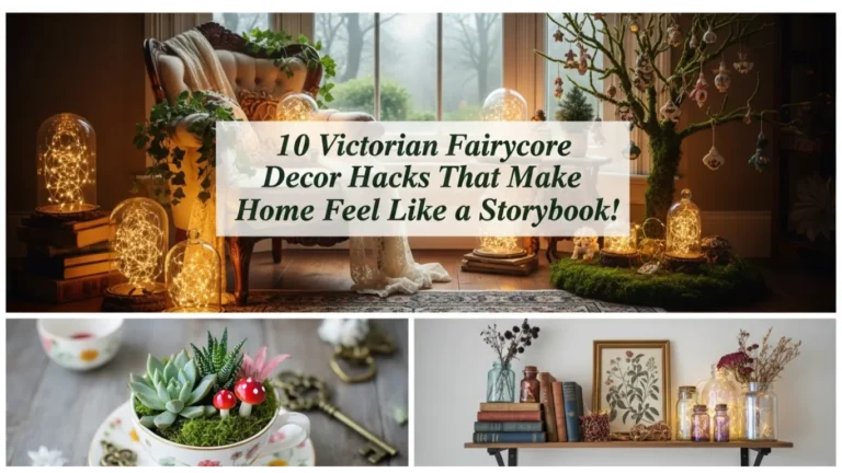 10 Victorian Fairycore Decor Hacks That Make Your Home Feel Like a Storybook!