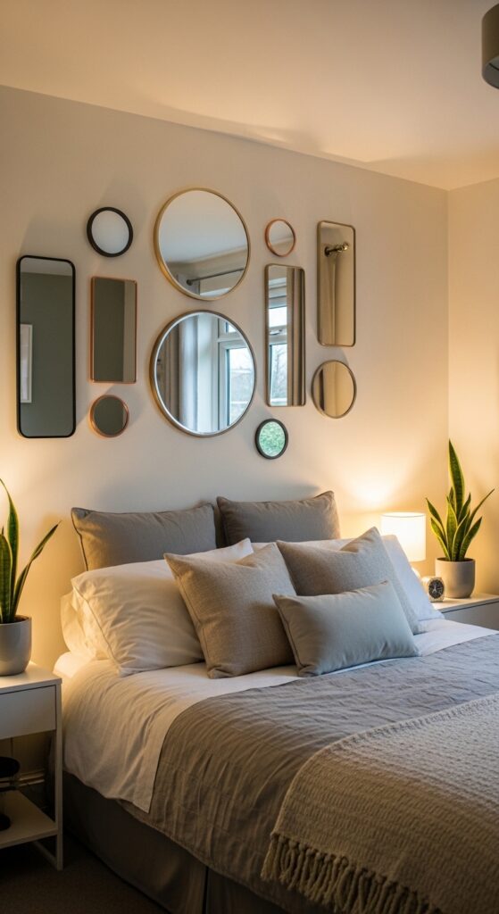 Add Decorative Mirrors or Other Objects on the Walls of Your Room