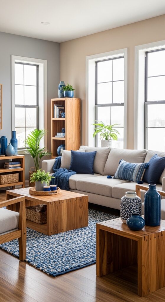 Add Richness with Blue Accents