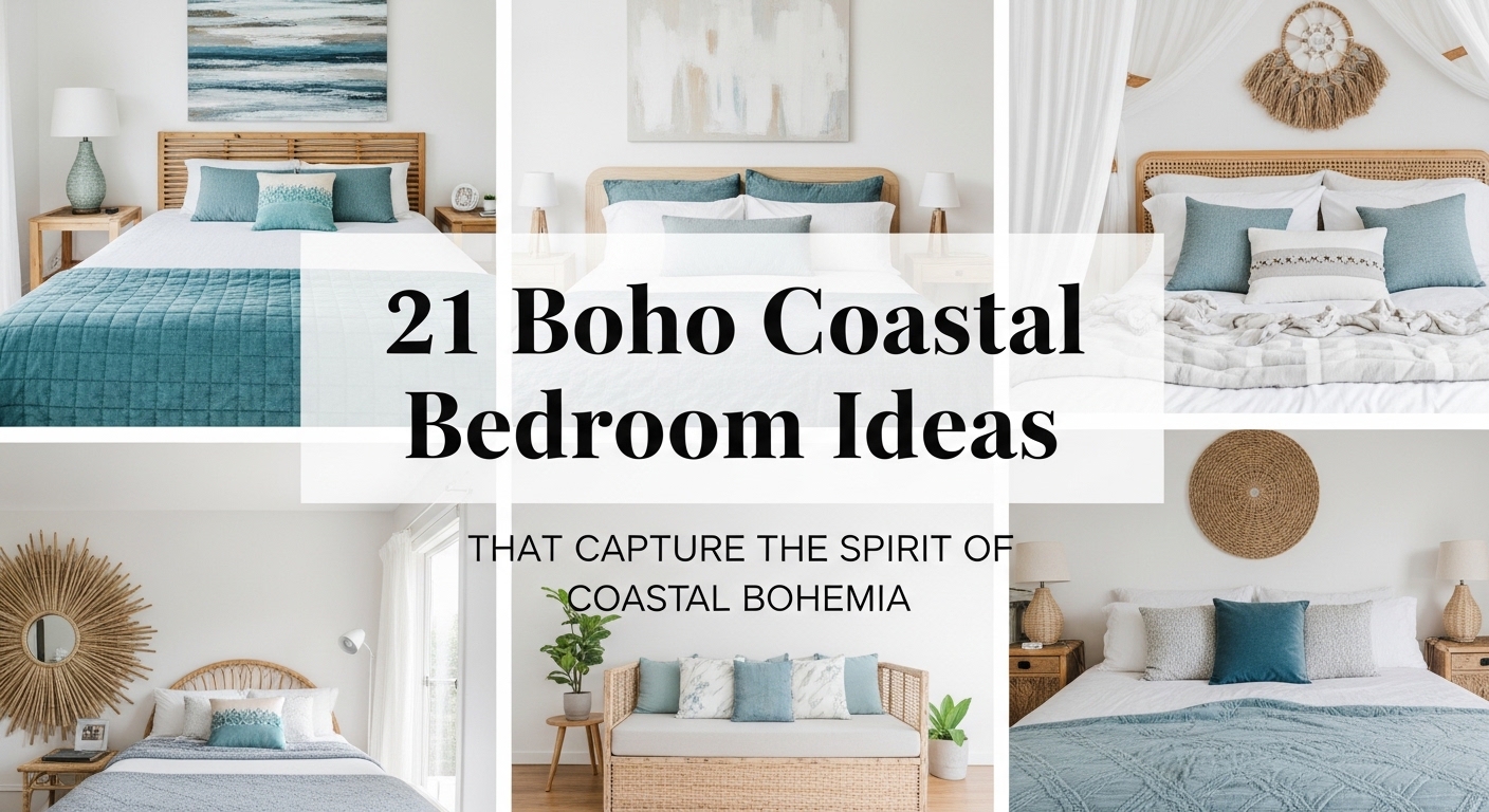 Boho coastal bedroom ideas