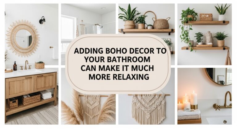 boho bathroom tips