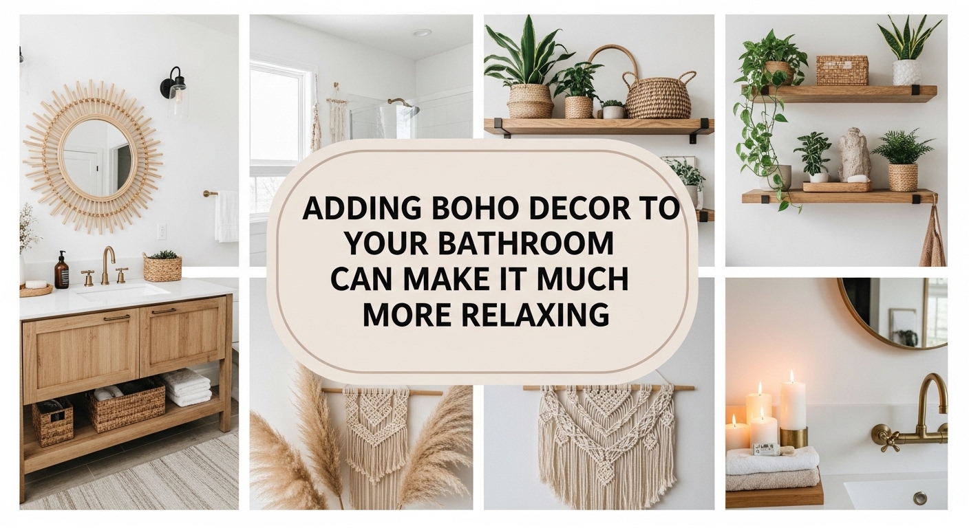 boho bathroom tips