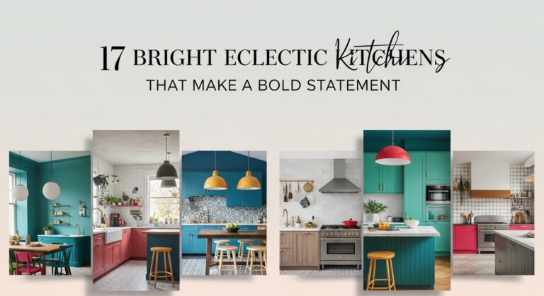 Bright Eclectic Kitchens