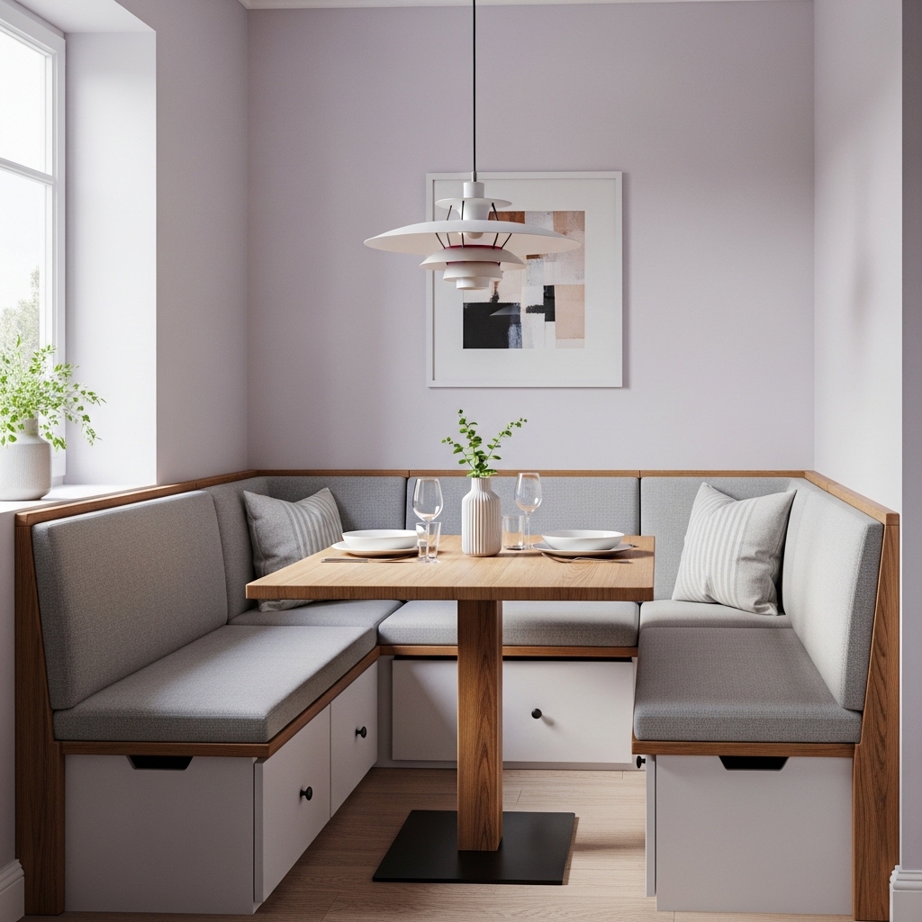  Built-In Nook with Smart Storage