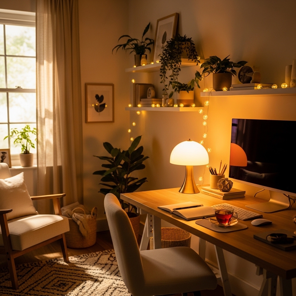 Choose Warm, Inviting Lighting