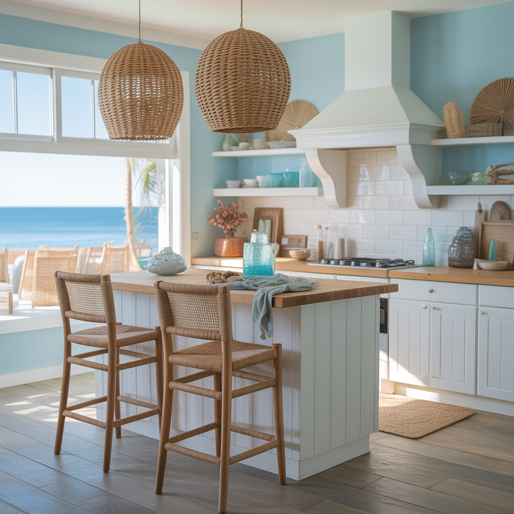 Coastal Colors and Beachy Decor
