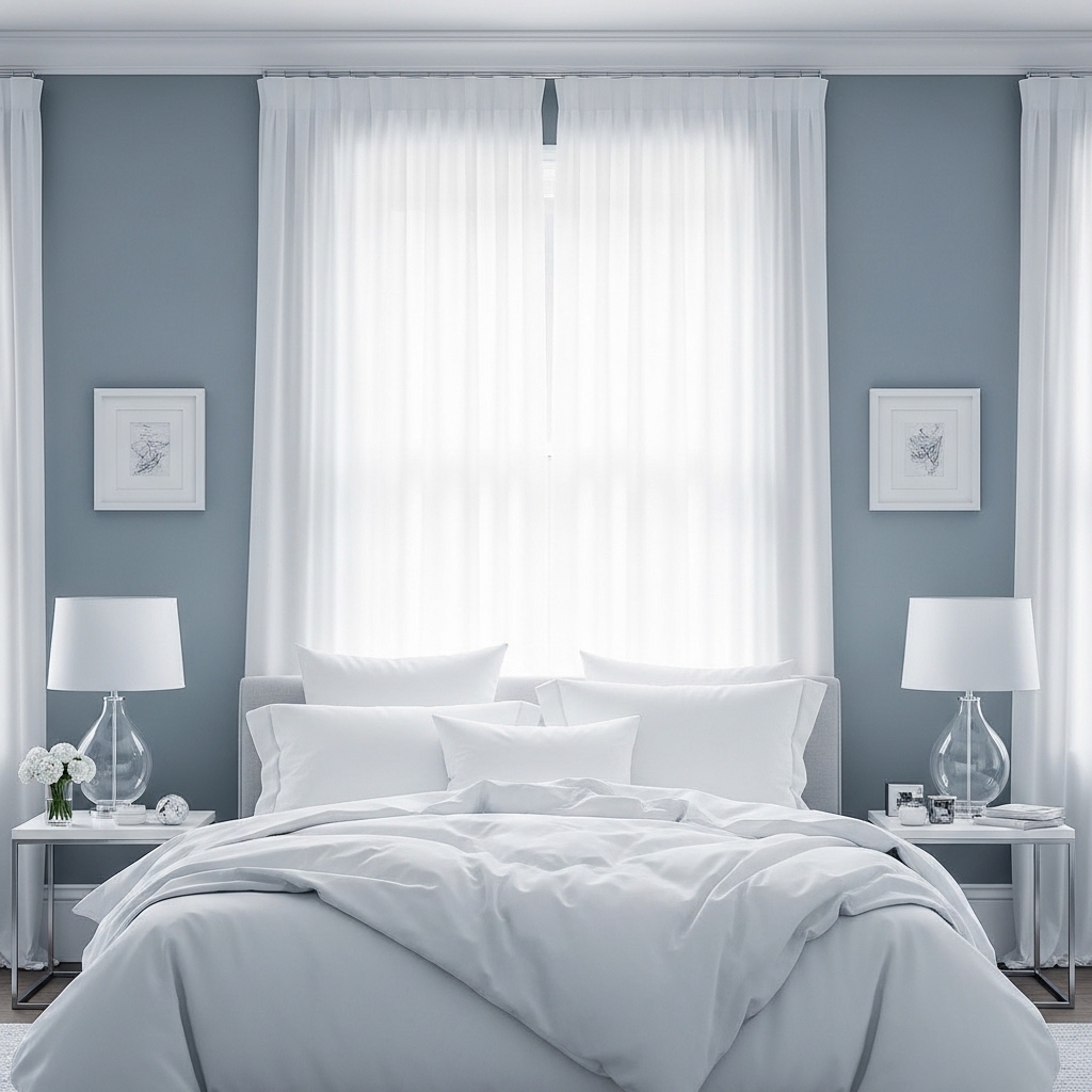 17 Color-Focused Bedroom Themes to Support Calm and Clarity for Moms in Their 40s 10 Cool Tone Bedroom Color Pallets Clarity