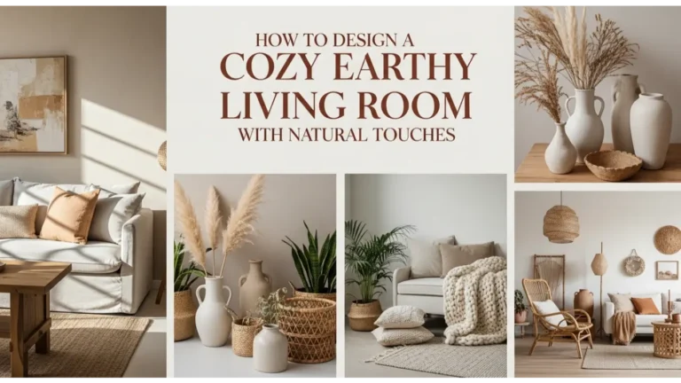Cozy Earthy Living Room
