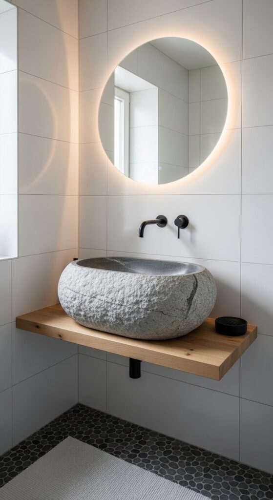 Custom Statement Stone Basin