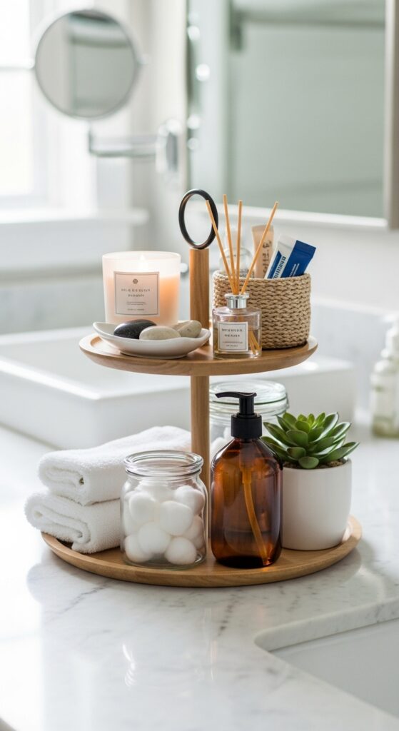 Decorate a Tiered Tray