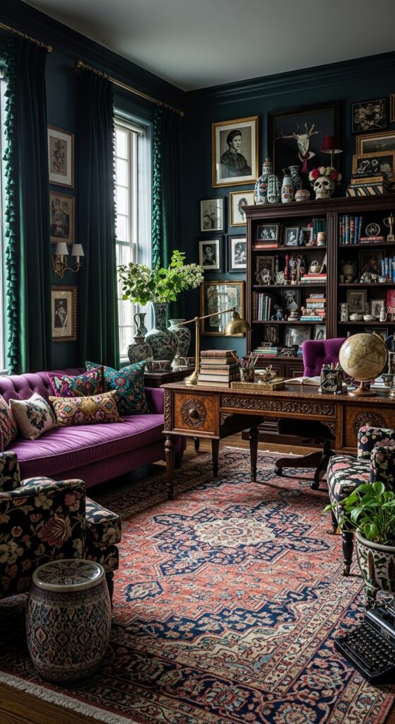 Embrace Bold Layers with Moody Maximalism