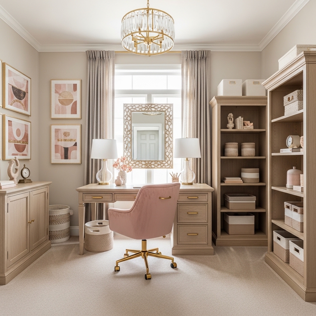 Feminine Office Color Palettes That Speak to Your Soul