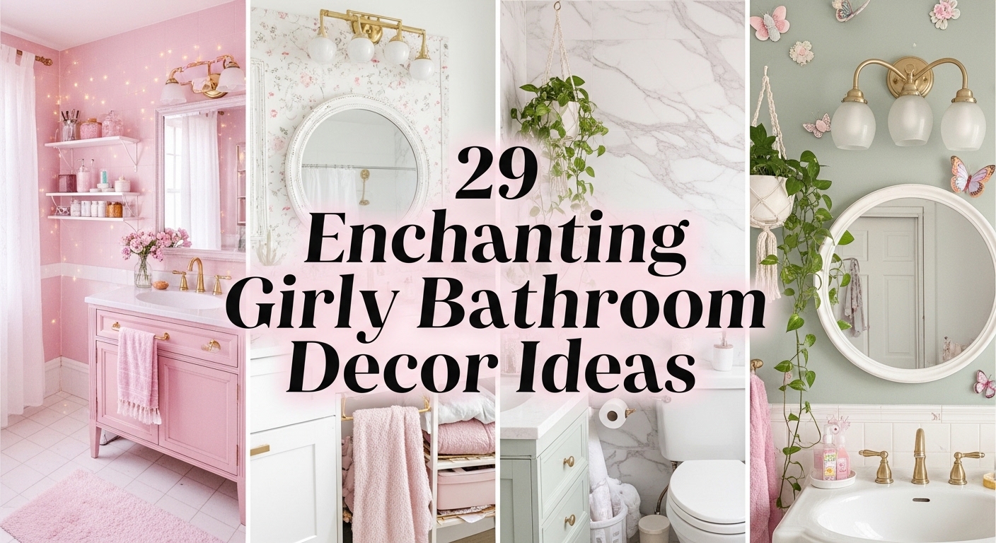 Girly Bathroom Decor Ideas