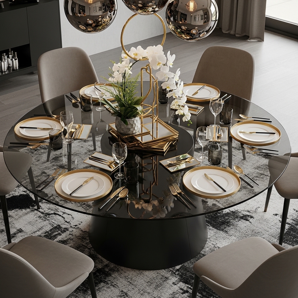 Glamorous Metallic Accents