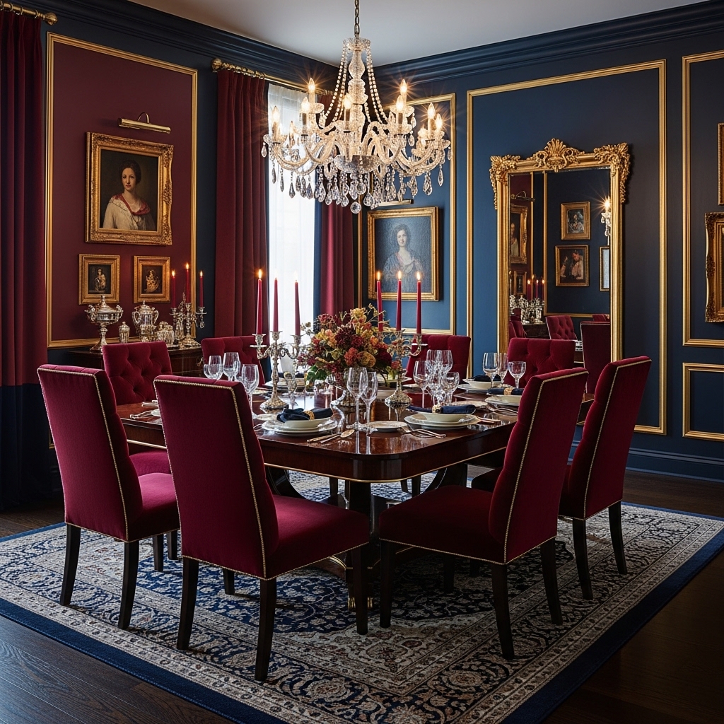 22 Luxury Dining Room Ideas to Create a Space Worth Gathering In 20 Imperial Tone Dining Setup