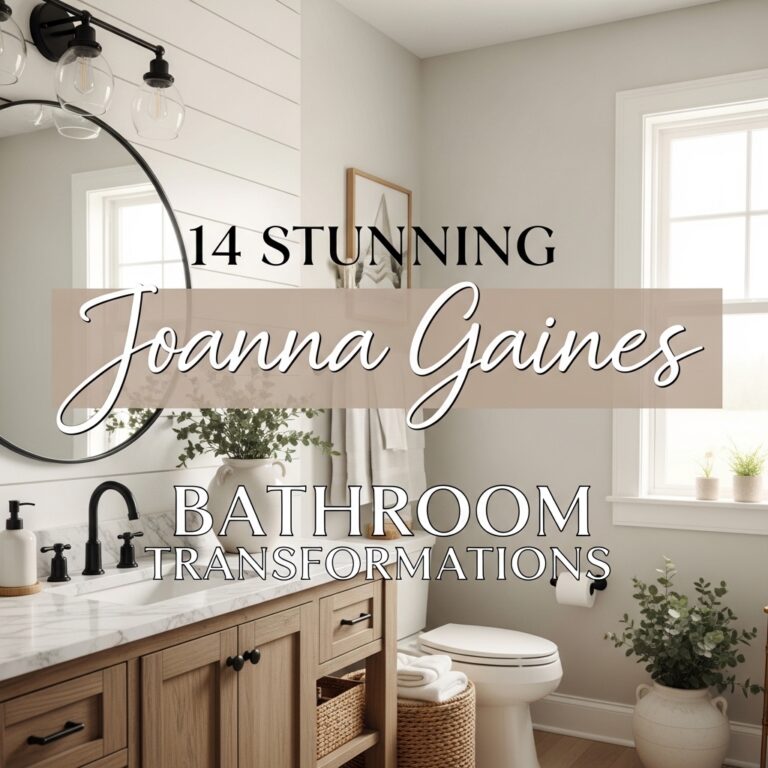 Joanna Gaines Bathroom Transformations