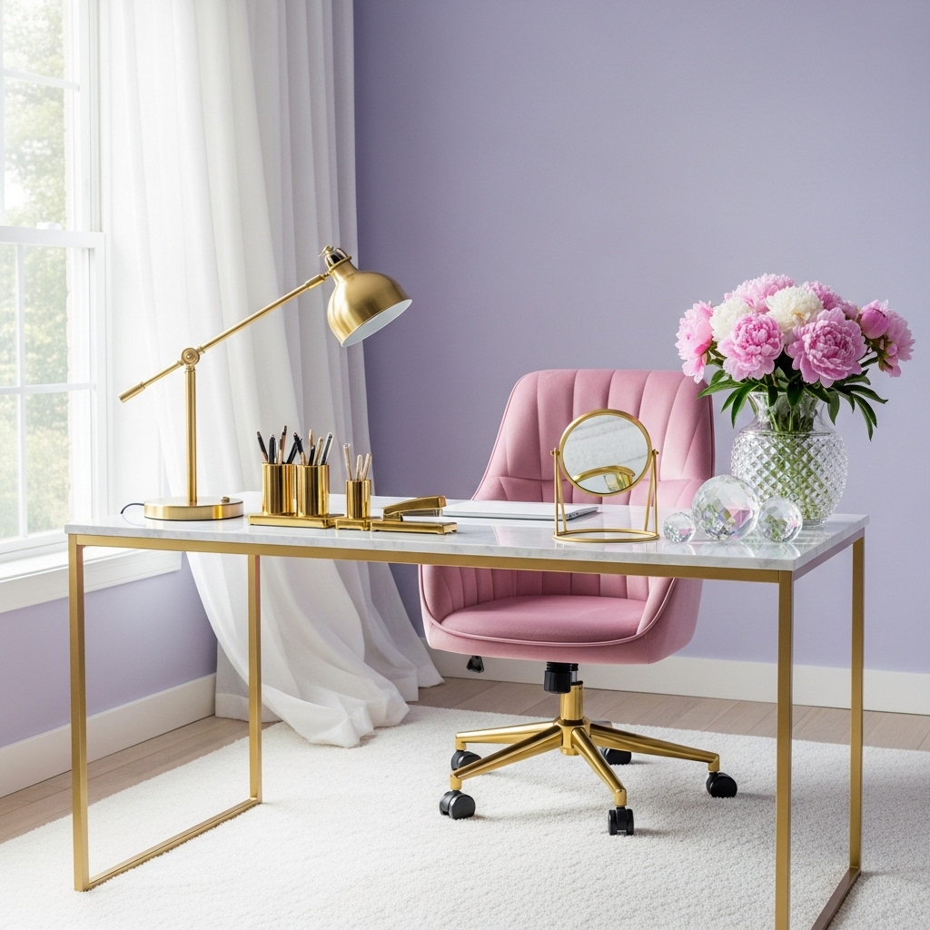 Lavender and Pink Glam Sanctuary