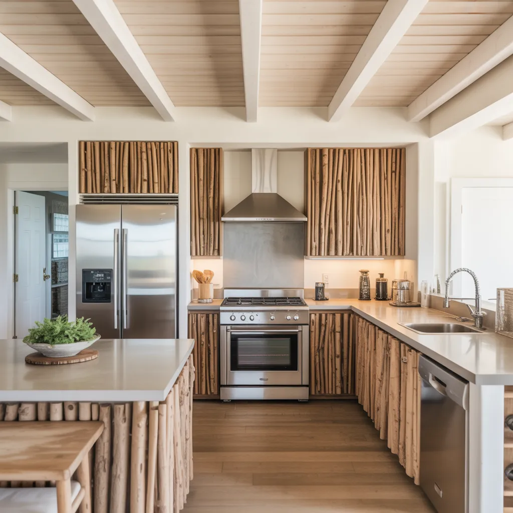 Modern Appliances with Rustic Charm