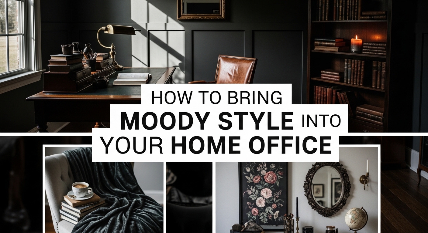 Moody Style Home Office