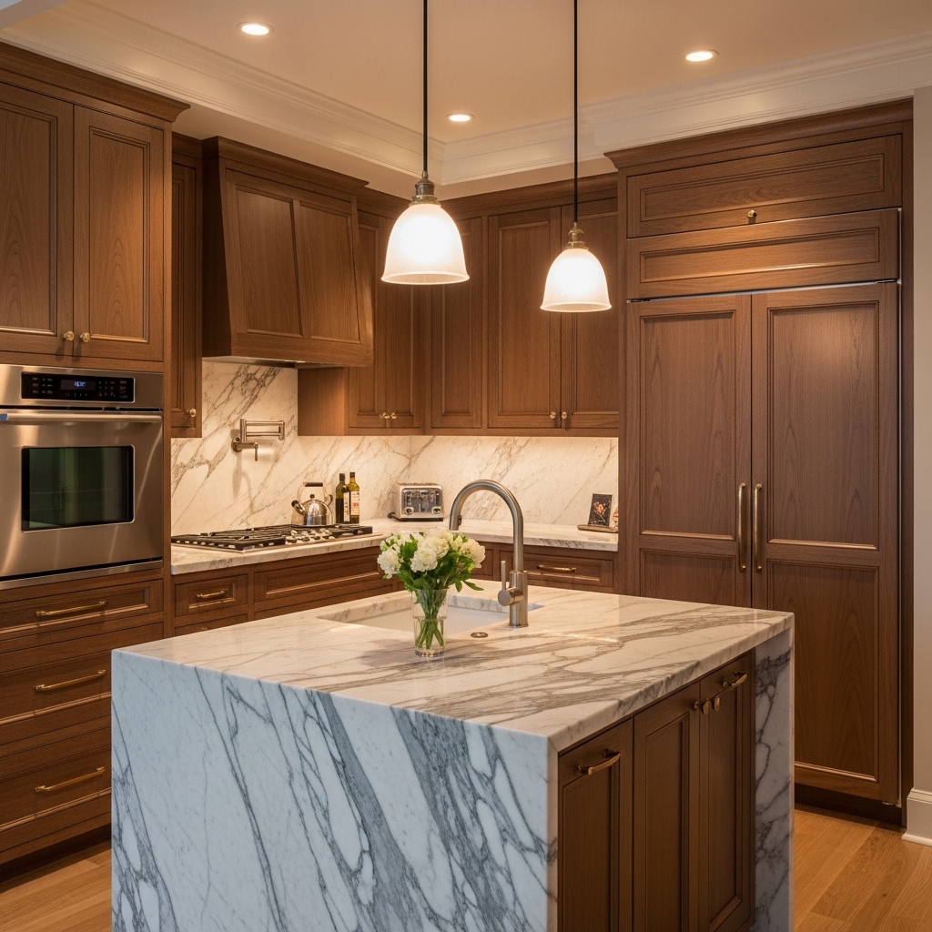 18 Small Kitchen Island Ideas That Combine Functionality with Style 17 Natural Stone Island