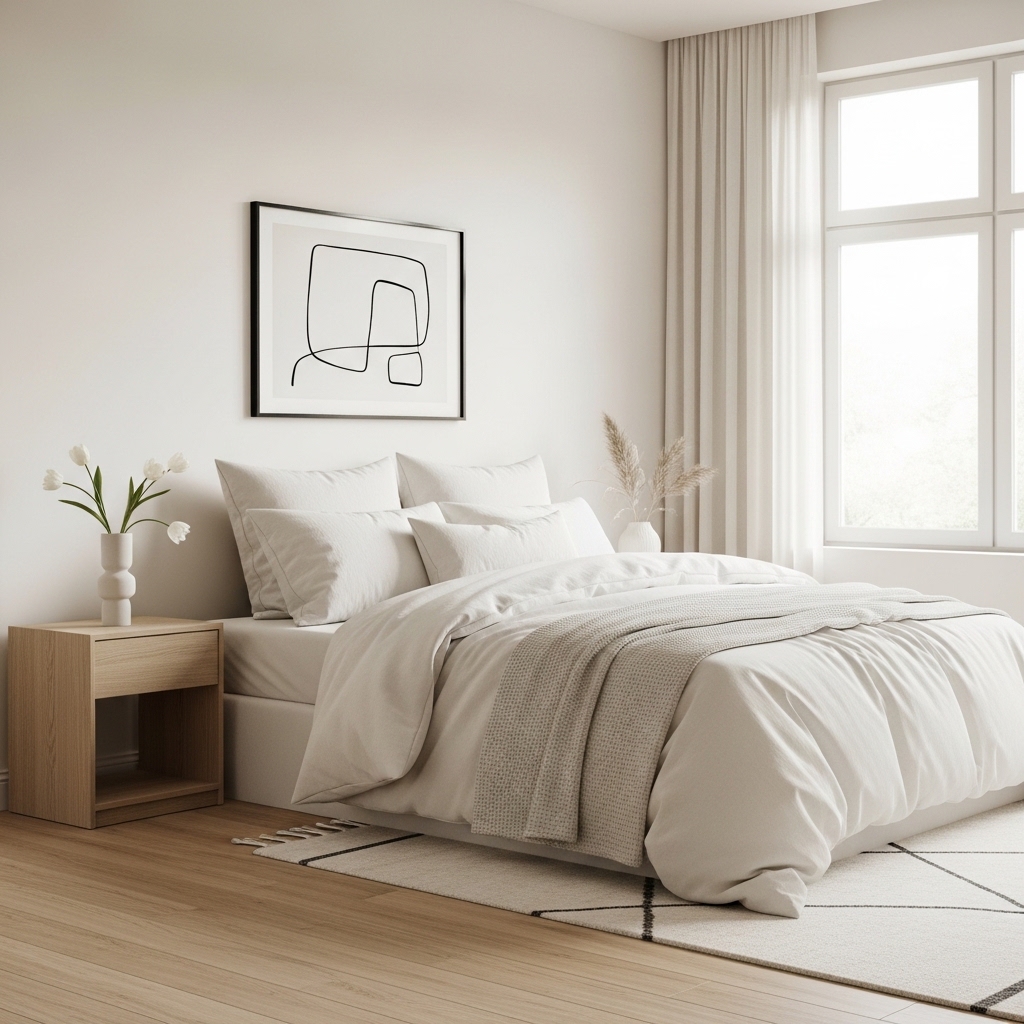 17 Color-Focused Bedroom Themes to Support Calm and Clarity for Moms in Their 40s 7 Neutral Paint Bedroom Ideas Clarity Canvas