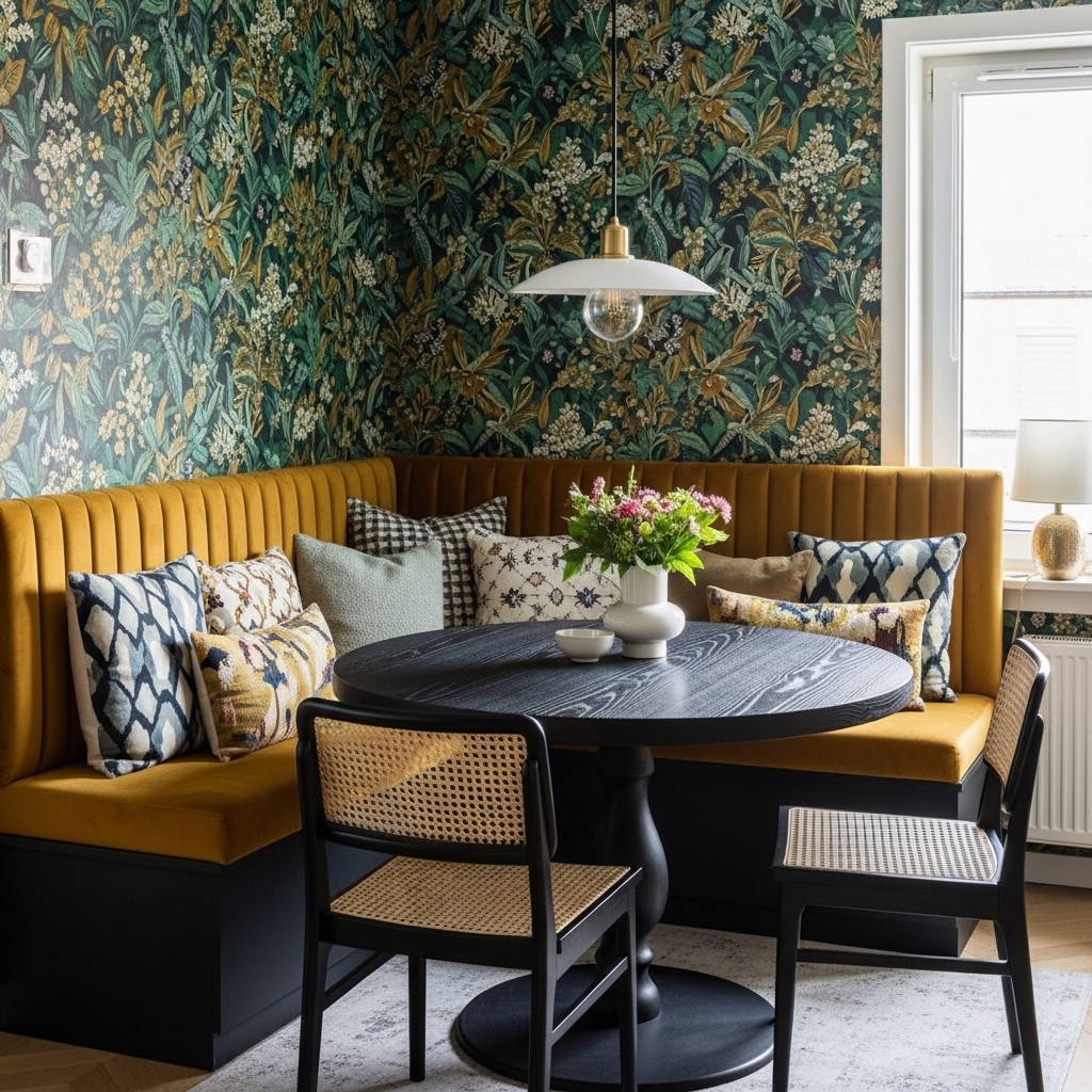 Patterned Wallpaper Statement