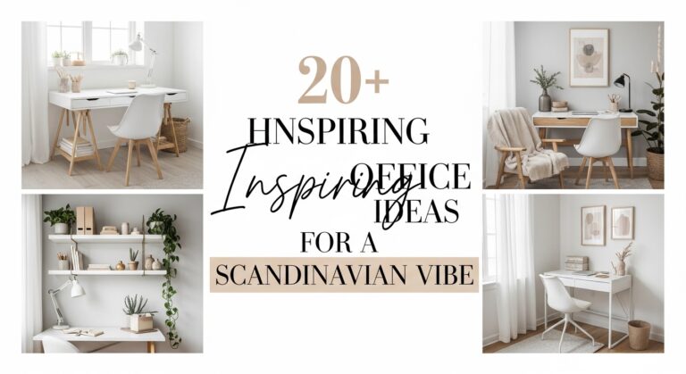 Scandinavian Home Office Ideas