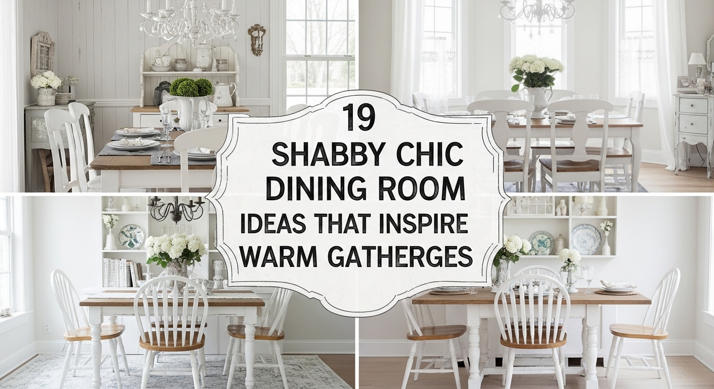 Shabby Chic Dining Room Ideas