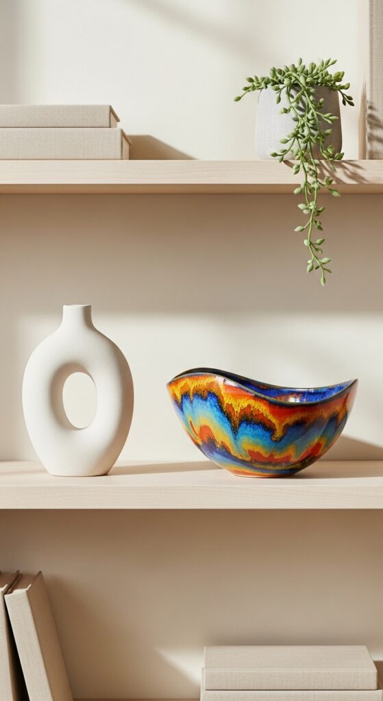 17 Simple Boho Kitchen Decor with Open Shelving Must-Try 18 Showcase Unique Statement Pieces